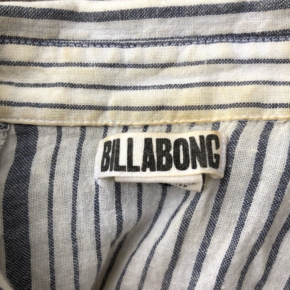 Billabong striped button down shirt - Picture 7 of 7